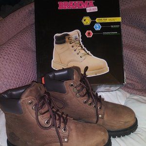 BRAHMA Steel Toe Boots- Men Sz 5/Women Sx 7